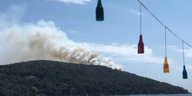 Heybeliada'da Orman Yangını