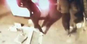 İstanbul'da Sakar Soyguncuların Dikkat Çeken Halleri Görüntülendi