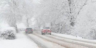 Ankara'da Karın Etkisiyle Otomobiller İşte Böyle Kaydı