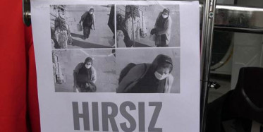 Hırsızın Resmini Dükkanına Astı