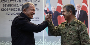 Hulusi Akar Bakü'de