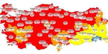 İçişleri Bakanlığı Tarafından 81 Vilayete Kovid-19 Tedbirleri Hakkında Genelge Gönderildi