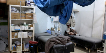 İdlib'te Teröristler Hastaneyi Hedef Aldı