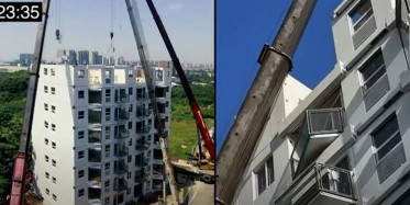 İnşaat Sektöründe Devrim Gibi Bir Yenilik 28 Saatte 10 Katlı Binayı Böyle İnşa Ettiler!