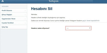 Instagram Hesap Dondurma Kapatma Nasıl Yapılır?