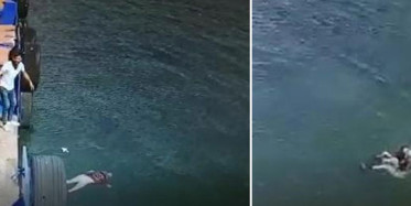 İntihar Girişiminde Bulunan Adamı Yolcu Teknesi Kaptanı Kurtardı