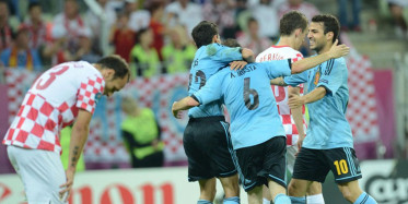 İspanya Hırvatistan'ı Yenmeyi Başarıyor