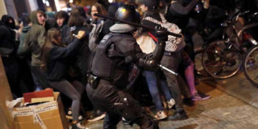 İspanyol Polisinden Katalanlara Orantısız Güç