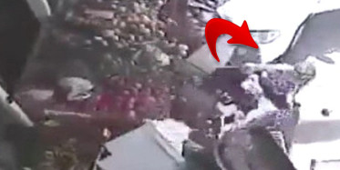 İsrail’de Kendisine Araba Çarpan Kadın Alışveriş Yapmaya Devam Etti