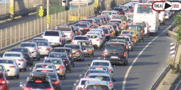 İstanbul'da Korkutan Trafik!