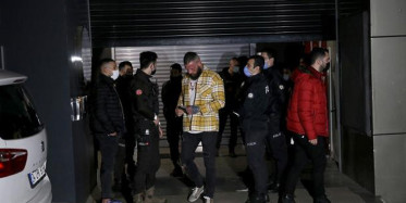 İstanbul'da Eğlence Mekanına Baskın Anları