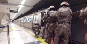 İstanbul'da Nefes Kesen Tatbikat 