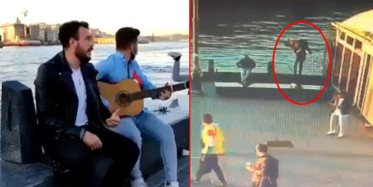 Eminönü'nde Korku Dolu Anlar Anbean Kameralara Kaydedildi!