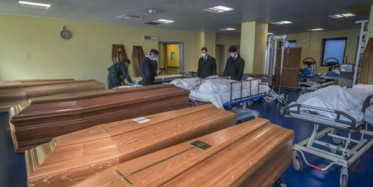 İtalya'da Cenaze İşlemlerine Yetişilemiyor