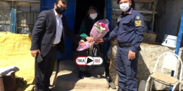 Jandarma Ekiplerinden Duygulandıran Ziyaret