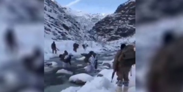 Jandarma Komandolar Zorlu Kış Şartlarında Görevde