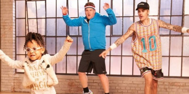 Justin Bieber ve James Corden Çocukları Taklit Etti