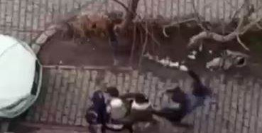 Karabük'te Yumruklar Havada Uçuştu