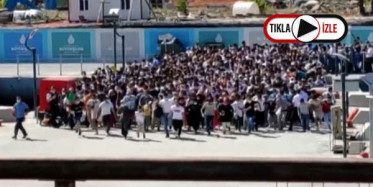 Kabataş'ta Vapur Koşusu