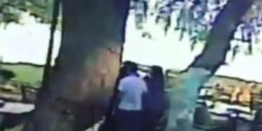 Saldırıya Uğrayan Kadın Kafeye Sığındı