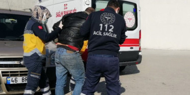 Kahramanmaraş'ta Cezadan Kaçan Sürücüden Baygın Taklidi!