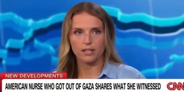 'Kalbim Gazze'de kaldı' diyen Amerikalı hemşire katliamı dünyaya böyle anlattı