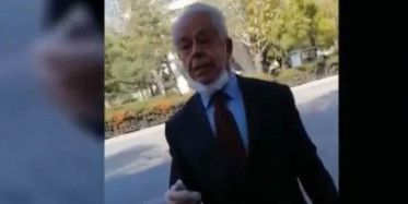 Konya'da Çarşaflı Kadının Kıyafetine Saldırı