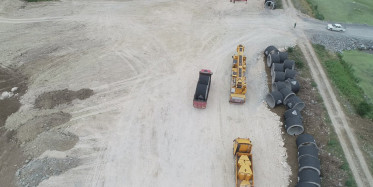 Kanal İstanbul'da Detayların Geldiği Alan Drone İle Görüntülendi