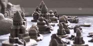 Kars'ın Asırlık Abide Yapıları Minyatüre Dönüştürülüyor