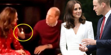 Kate Middleton'ın Canlı Yayında Eşi Prens William'a Yaptığı Hareketle Olay Oldu