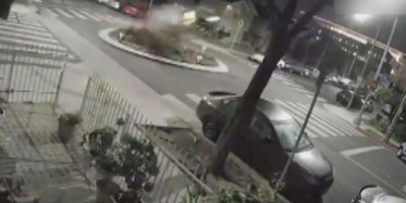 Kayaya Çarptı Metrelerce Uçtu