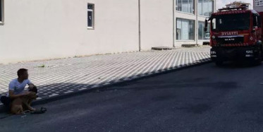 Kayseri'de Bir Genç Önce Evini Yaktı Sonra Oturup İzledi!