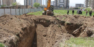 Kayseri'de Bir İnşaat Kazısında Lahit Bulundu