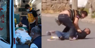 Kayseri'de Tabancayla Yaralanan Doktorun Saldırganı Etkisiz Hale Getirmesi Kamerada