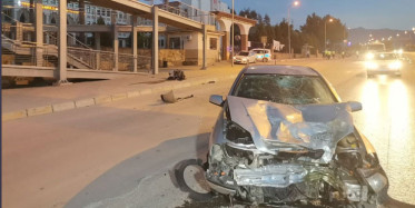 Kaza Anı Saniye Saniye Kameralara Yansıdı