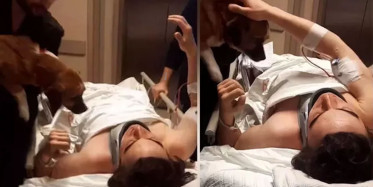 Kaza yapan servisin içindeydi: Ünlü oyuncu Sergen Deveci’nin hastaneden ilk görüntüleri geldi