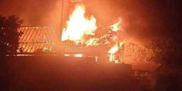 Mısır'da Tarihi Kilise Yandı