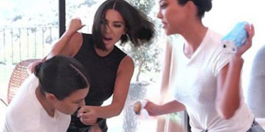 Kim Kardashian ve Kourtney Kardashian Kavga Etti!