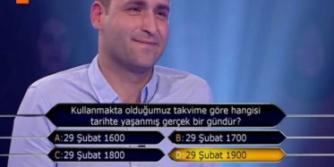 Kim Milyoner Olmak İster'de 1 Milyona Ramak Kalmıştı!