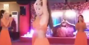 Dansözlü Kına Gecesi Videosu Olay Oldu