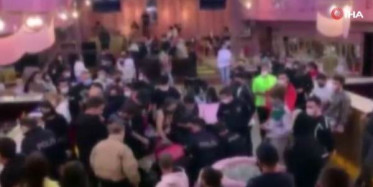 Şişli'deki Korona Partisine Polis Baskını!