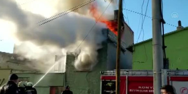 Konya'daki Yangında 3 Yaşındaki Çocuk Can Verdi