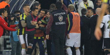 Olaylı Derbide Koridorda Yaşanan Kavga Görüntüleri Ortaya Çıktı!