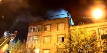 Küçükcekmece'de Mahalleliyi Sokağa Döken Yangın!