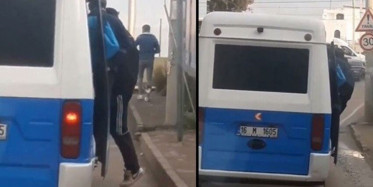 Kural Tanımayan Minibüs Şoförüne Ceza Verildi!