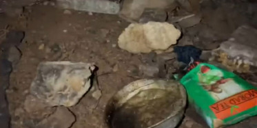 Kuzey Irak'taki Terörist Mağarasından Görüntüler Kaydedildi