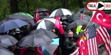 ABD'de Macron Karşıtı Protesto