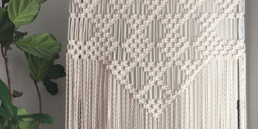 Makrome İpi ile Yapılan Tasarım