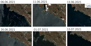Marmara Denizi Uzaydan Görüntülendi!  Müsilaj Yok Denilecek Kadar Azaldı