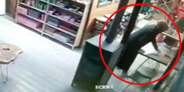 Masaları temizliyordu Ölümden Kıl Payı Kurtuldu